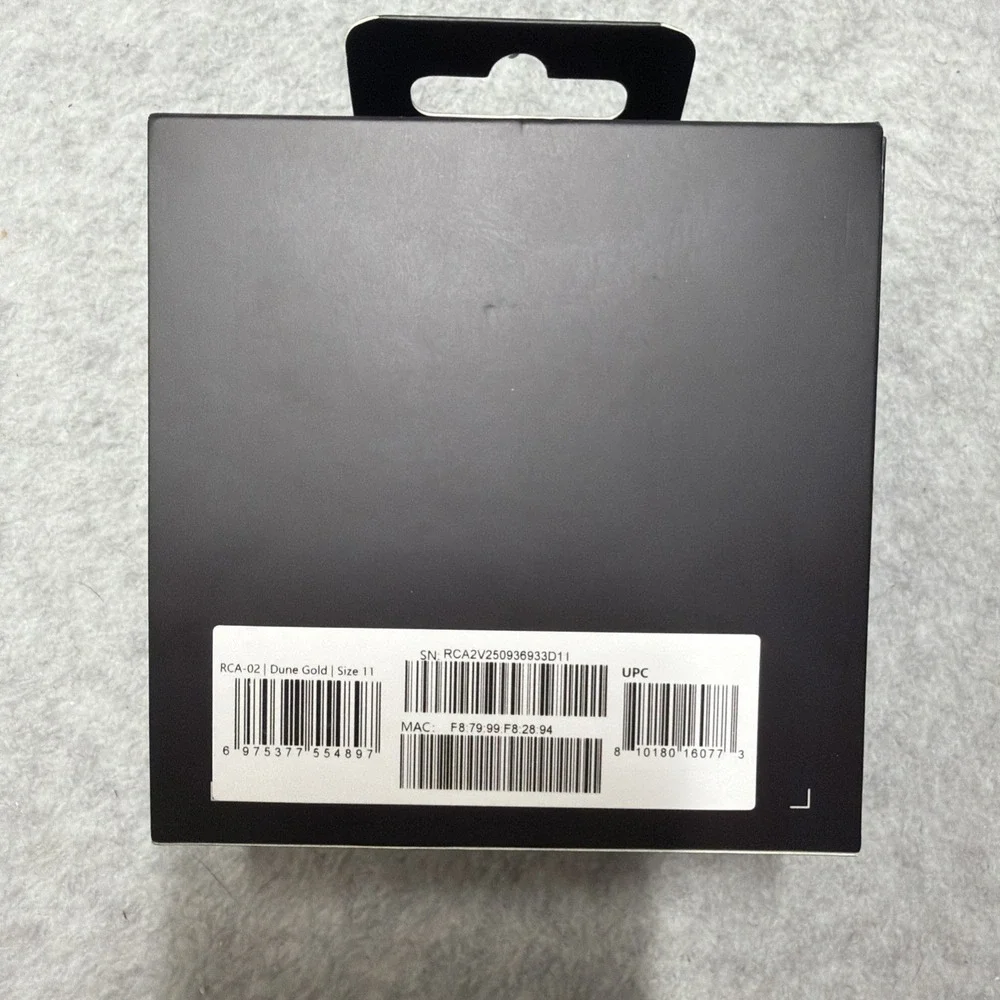 RingConn Gen 2 Air Smart Ring Size 11 Dune Gold